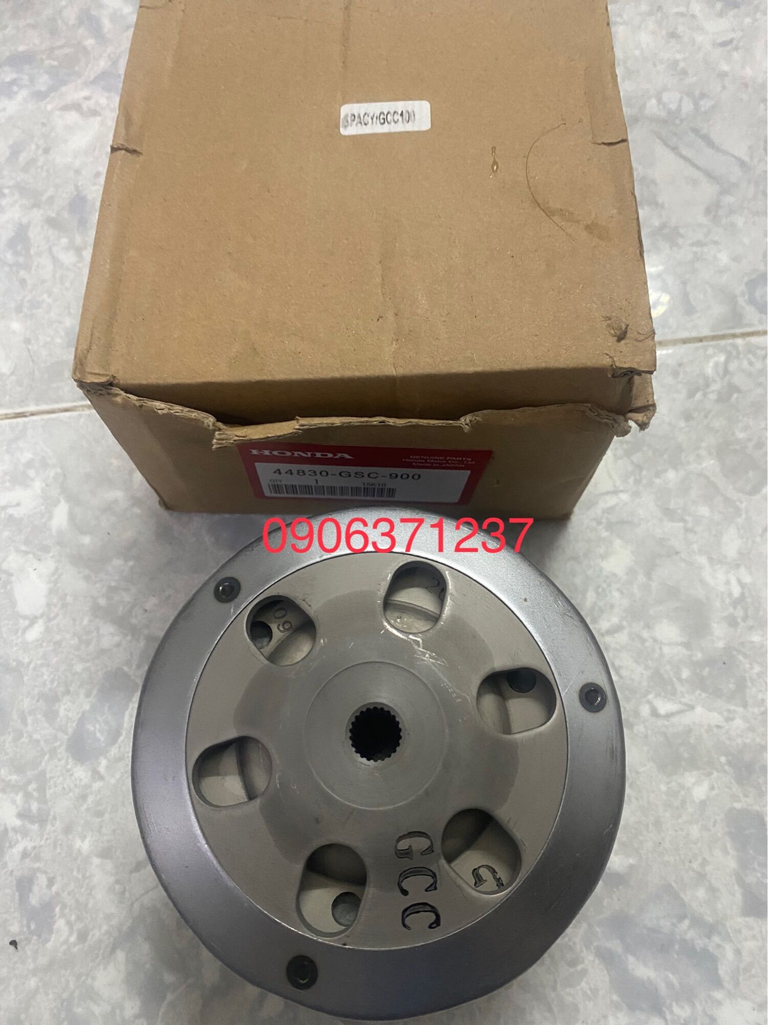 Full bộ nồi sau xe Spacy 100 (Spacy Việt Nam)