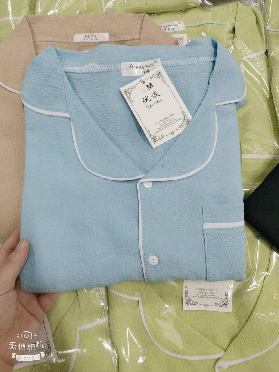 Bộ Pyjama Xốp Tay Cộc Quần Cộc.