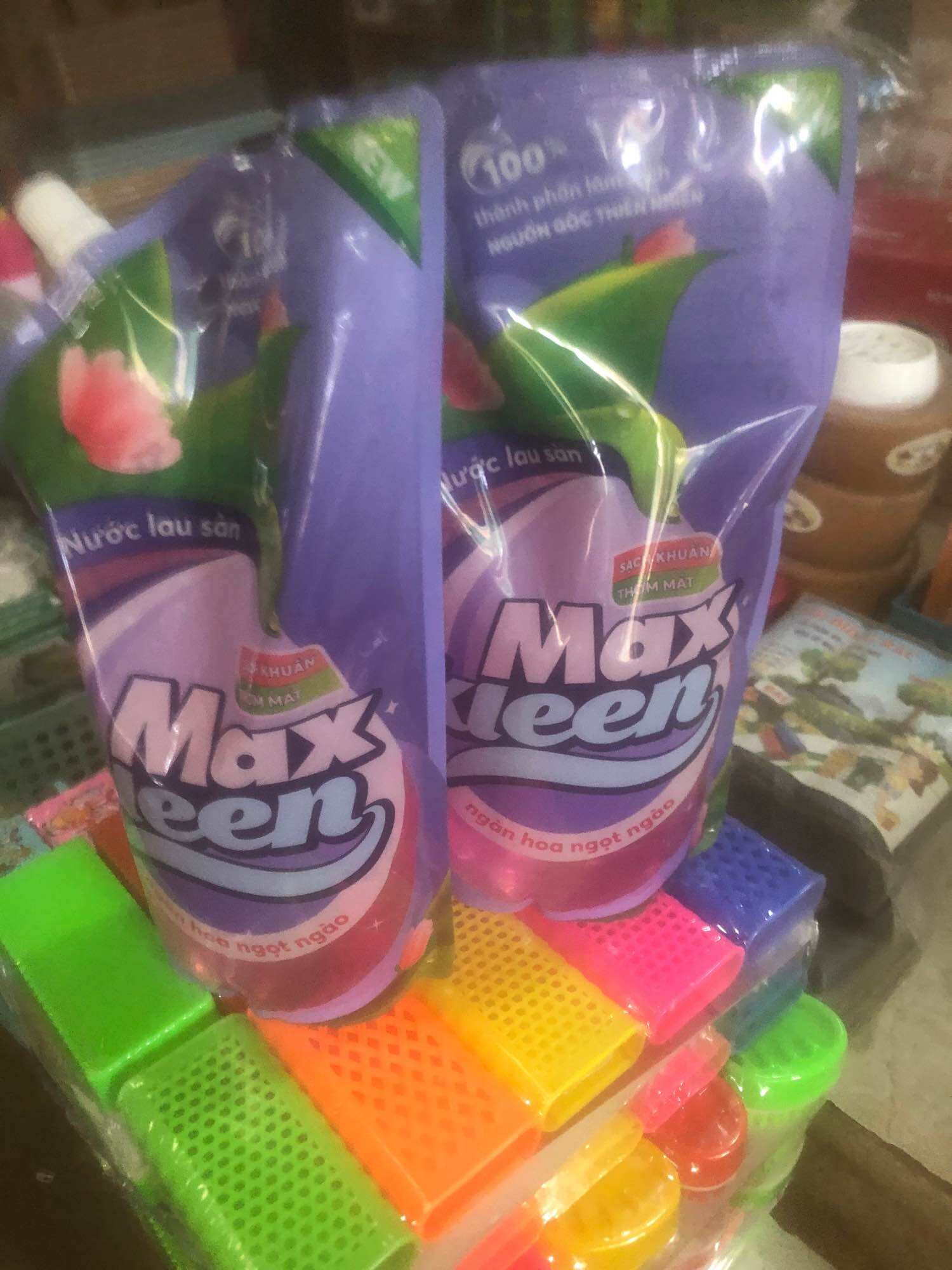 Nước lau sàn Max kleen túi 1 lit