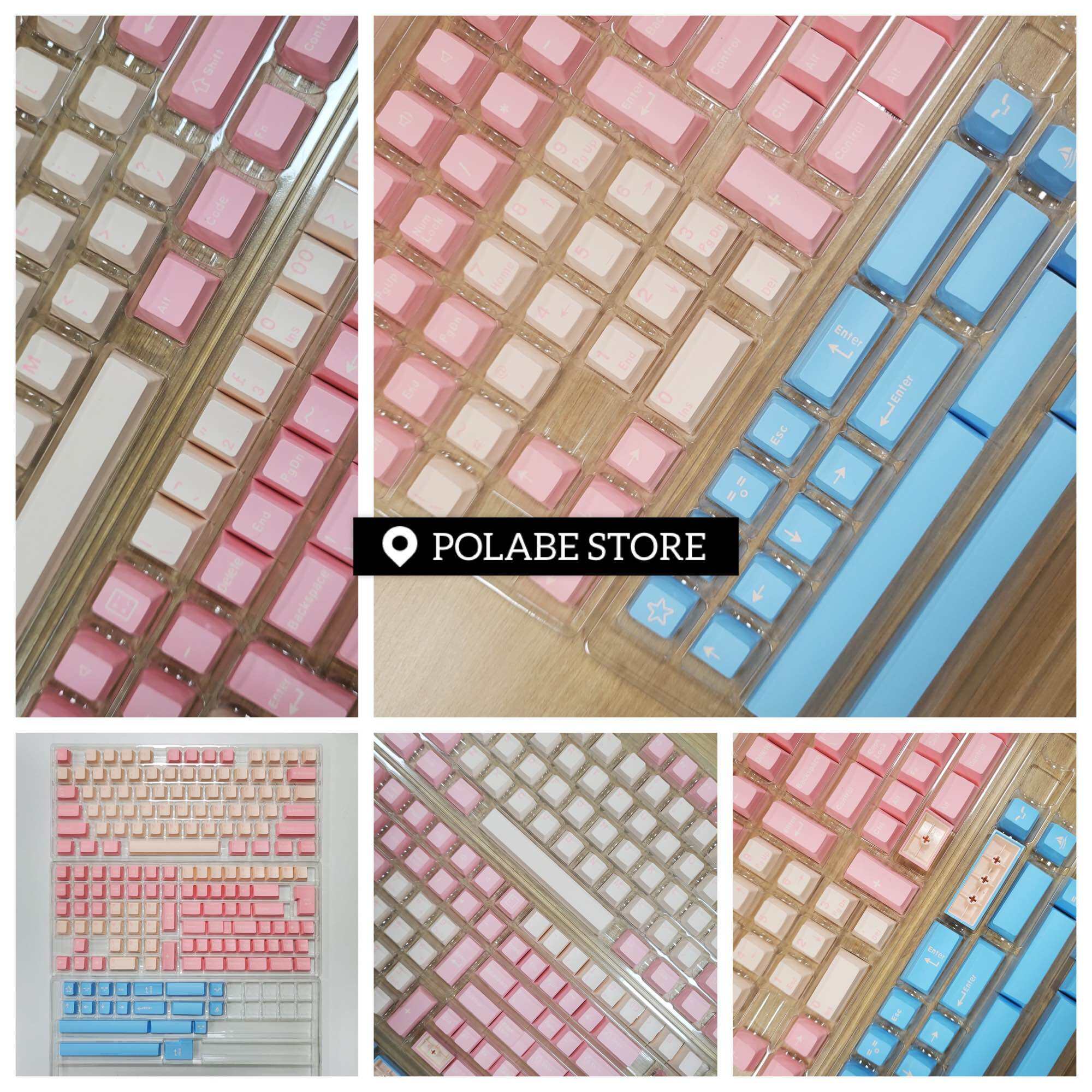 Keycap Cherry double shot ABS PBT bàn phím cơ tổng hợp 750 mẫu Jamon Olivia Fishing Samurai Shoko Wavez BoW Rome Arctic 8008 Polabe Store