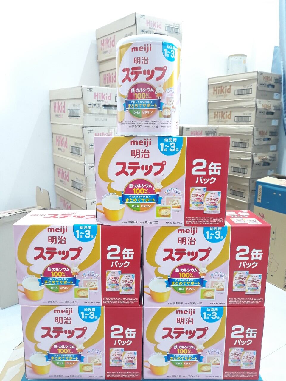 Sữa bột meiji số 1-3 800g
