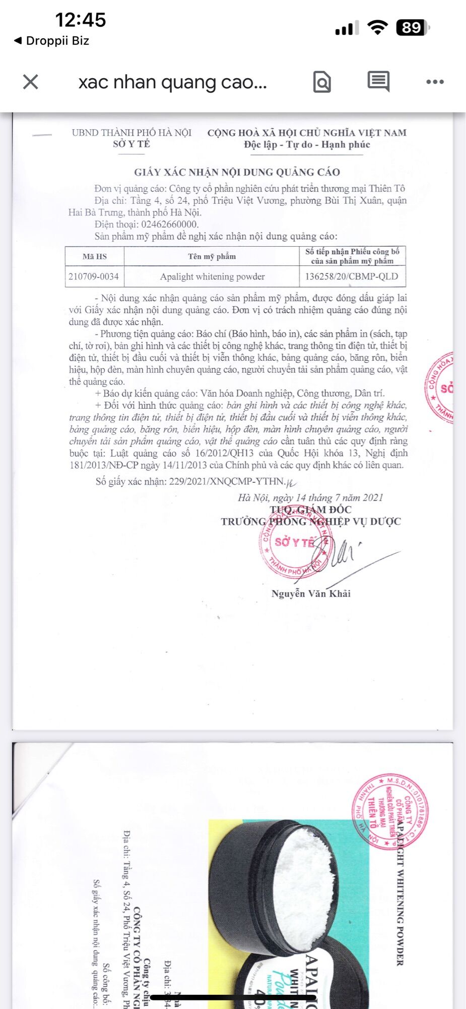 Bột đánh trắng răng
