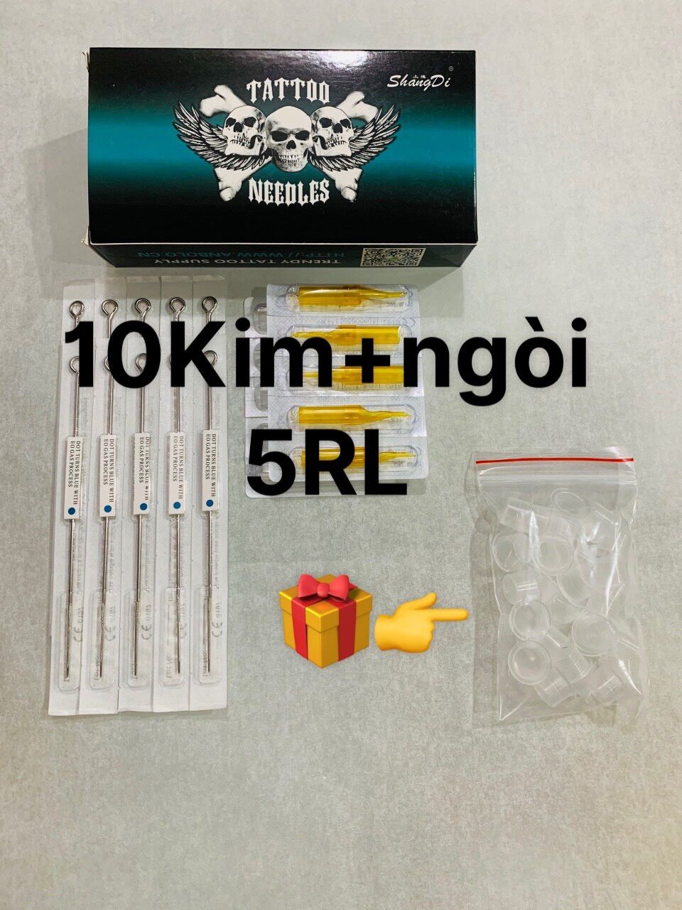 🎁 [ QUÀ TẶNG ] 10kim 7RL và ngòi sắc bén Anbolo 🎁