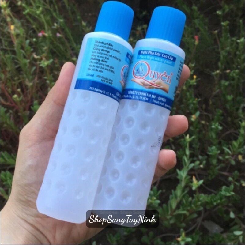 Nước pha sơn móng cao cấp quyên 125ml