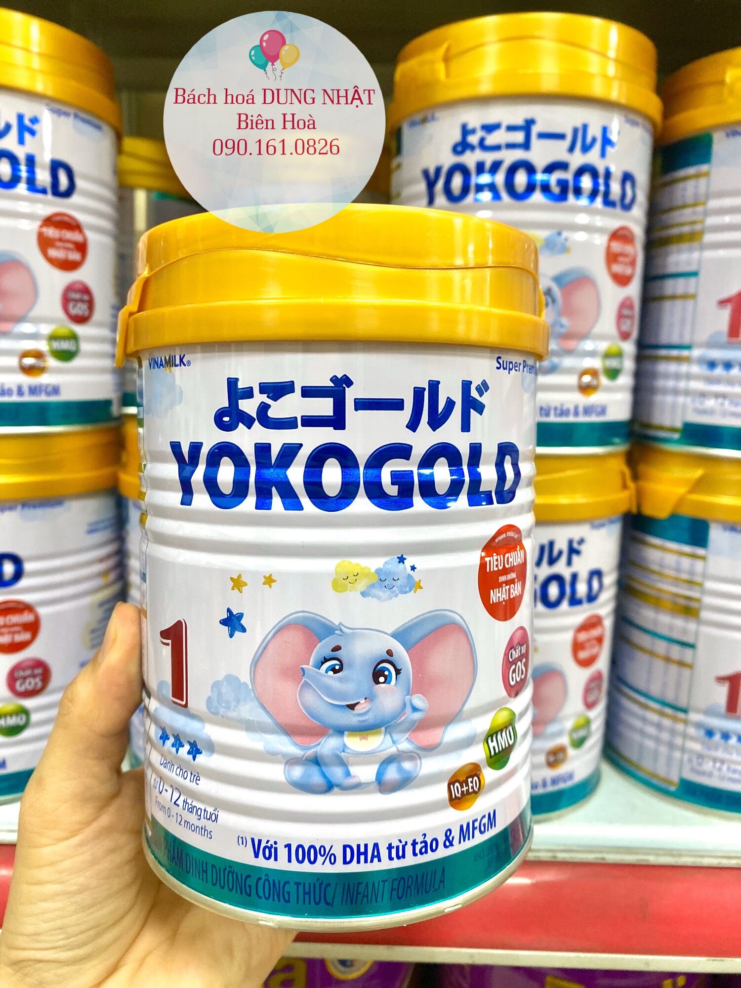 Sữa bột vinamilk yoko số 1 850g hsd 12/2023