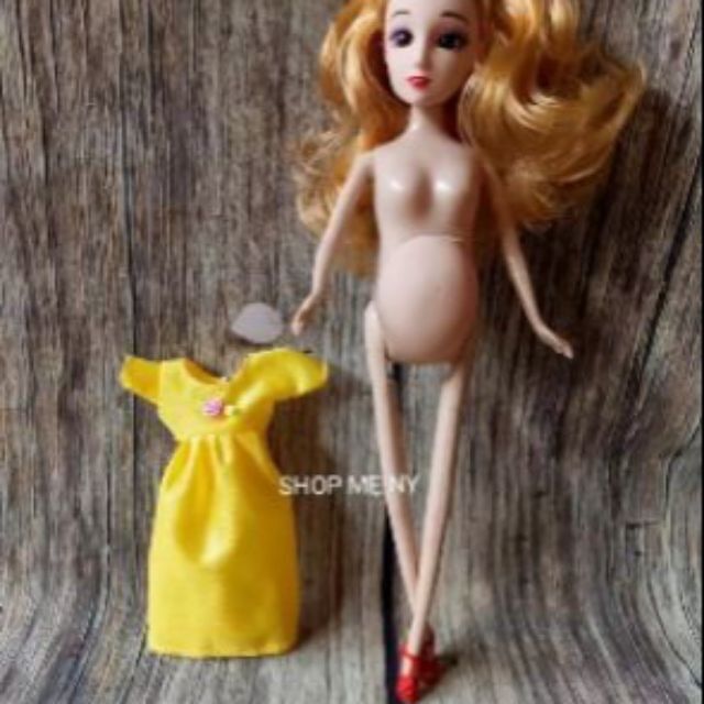 [HCM]BÚP BÊ MẸ BẦU BÍ ĐỦ PHỤ KIỆN CÓ EM BÉ