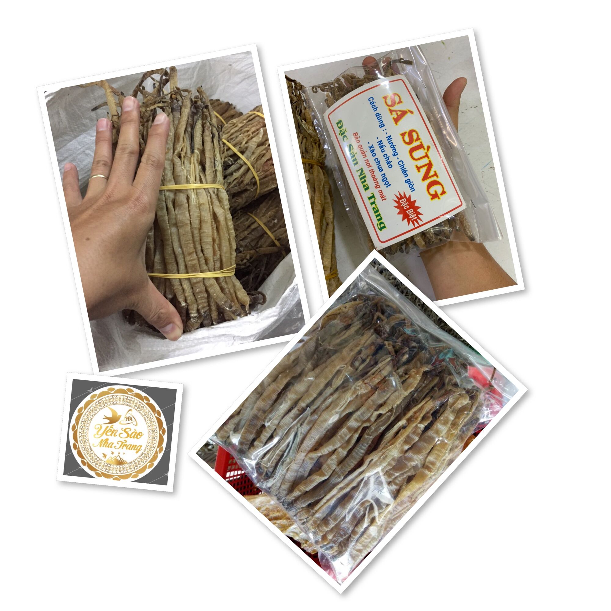 100g Sá sùng khô size trung