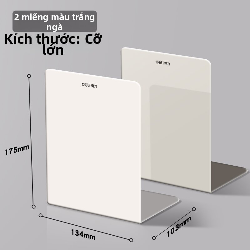 deli | Giá Đỡ Sách Bàn Tổ Chức Kim Loại