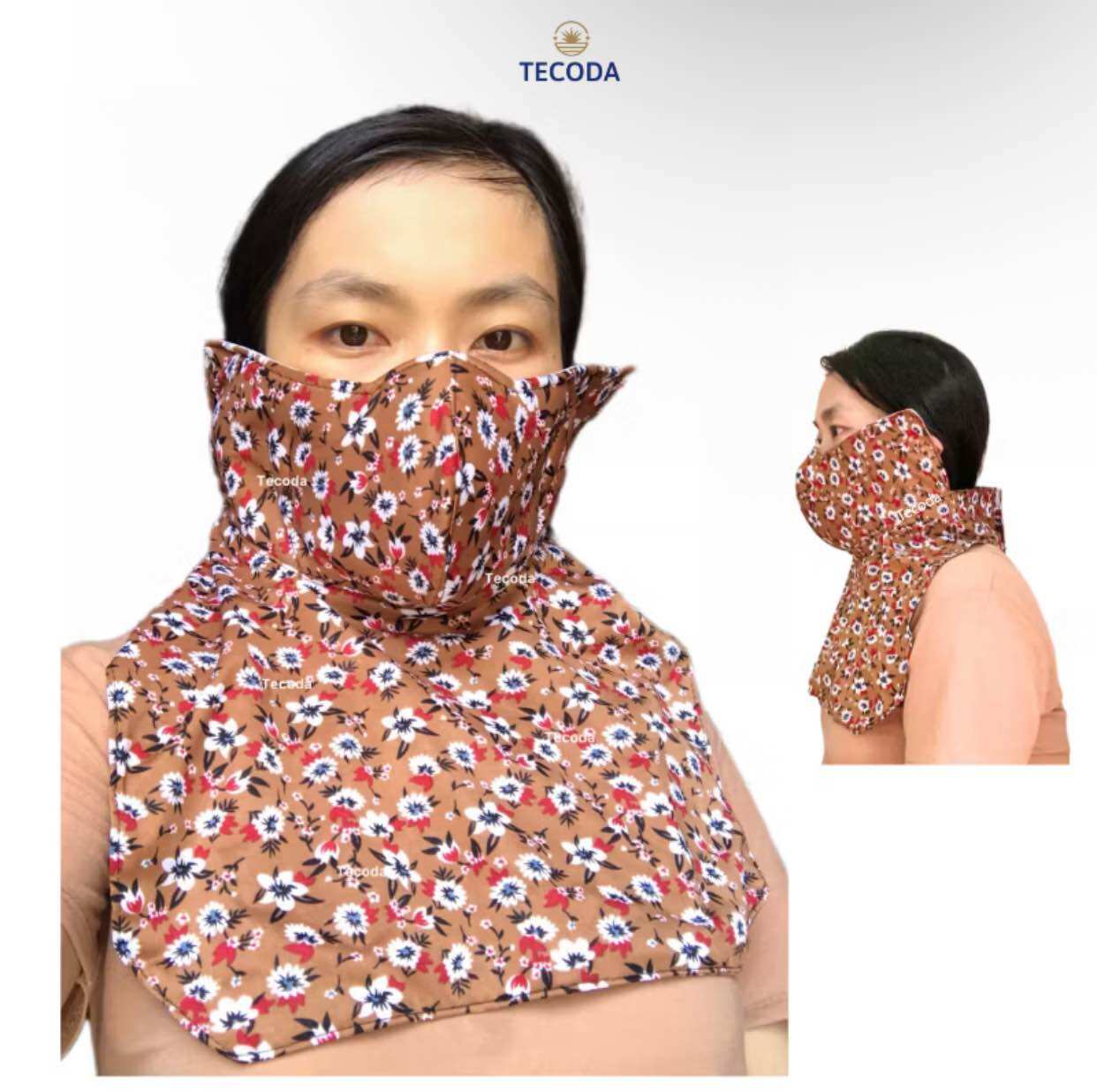 3-Layer Sun Protection Mask with Full Face and Neck Coverage, Soft, Breathable Fabric, Anti-Uv - 5