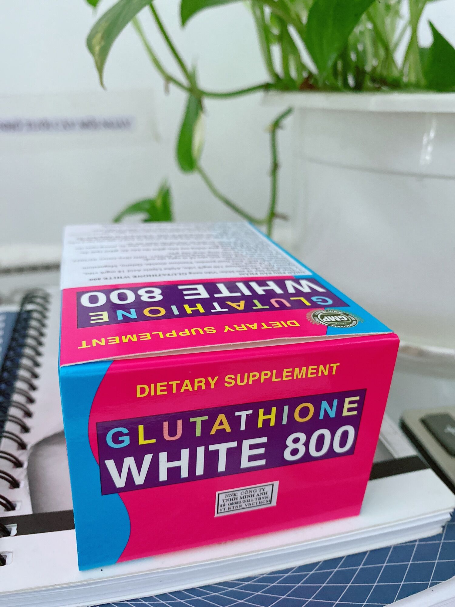 Viên Uống Trắng Da Glutathione White 800 (60 Viên)
