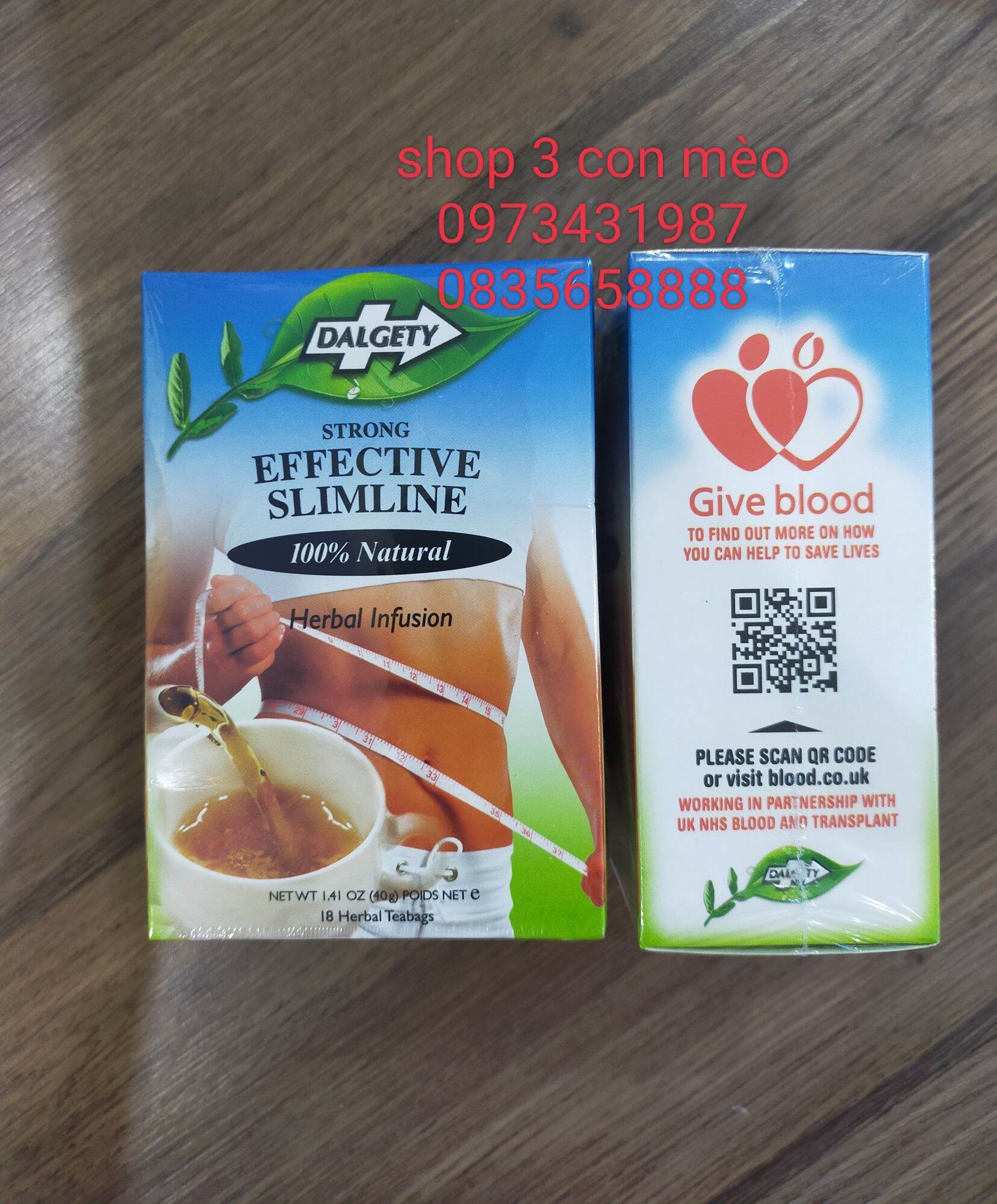 Dalgety Trà Thảo Dược Giảm Cân