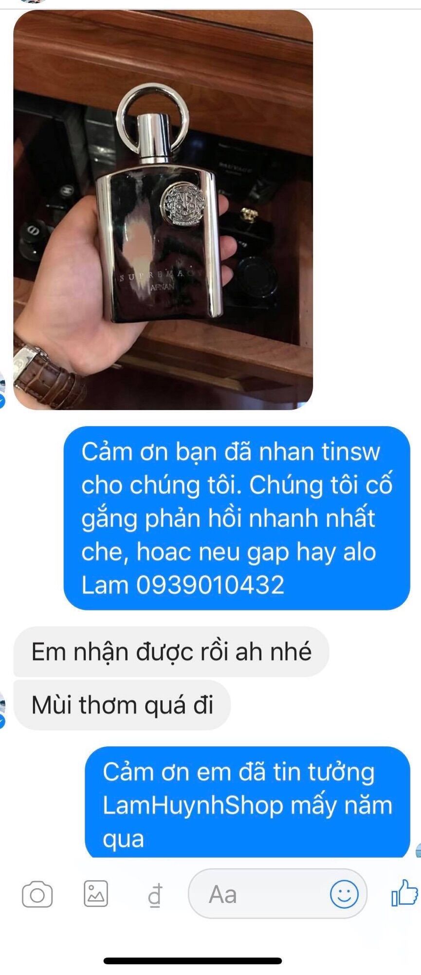 Nước hoa SUPREMACY SILVER 100ml