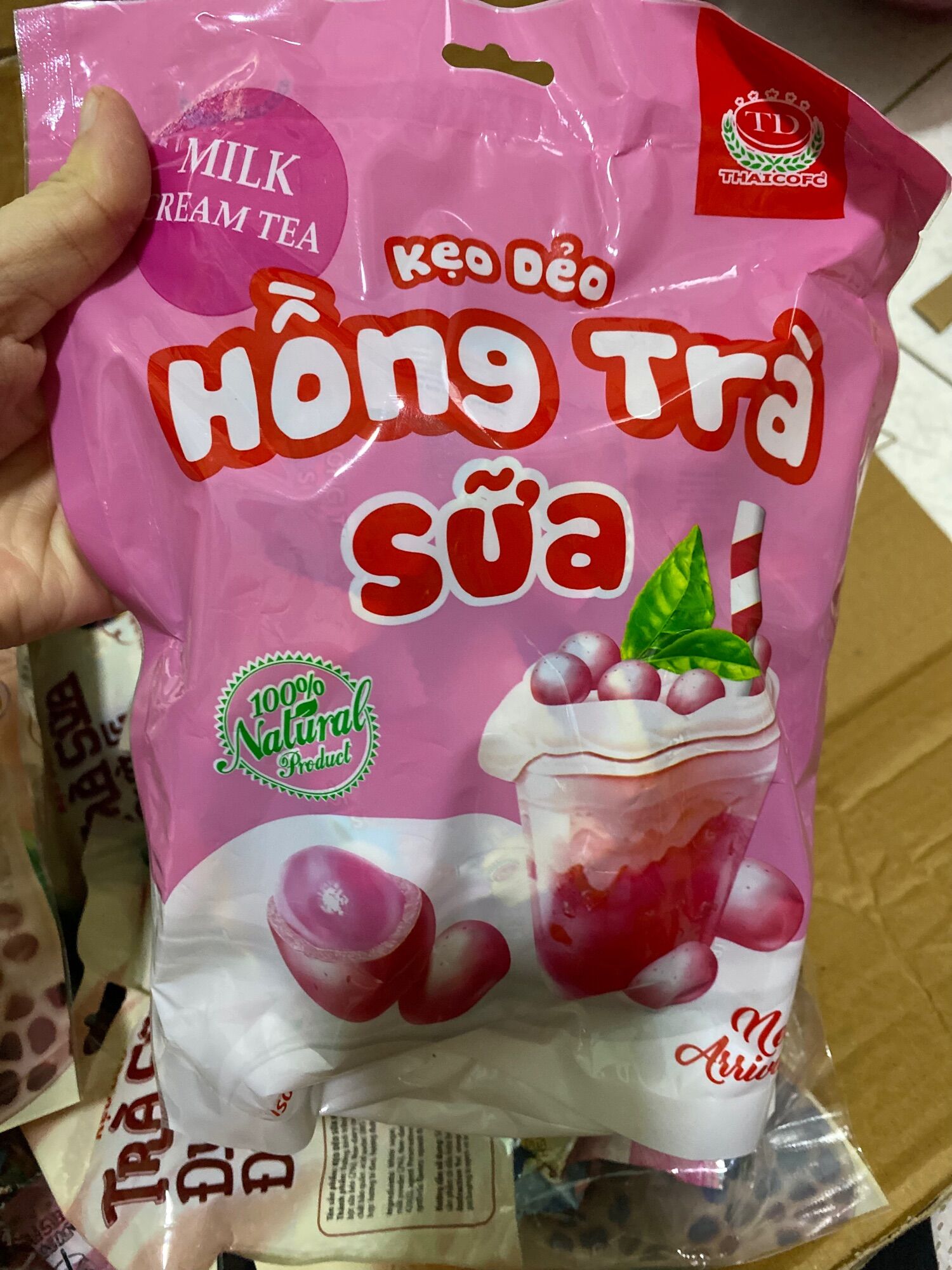 KẸO DẺO TRÀ SỮA TRÂN CHÂU(NGẪU NHIÊN)