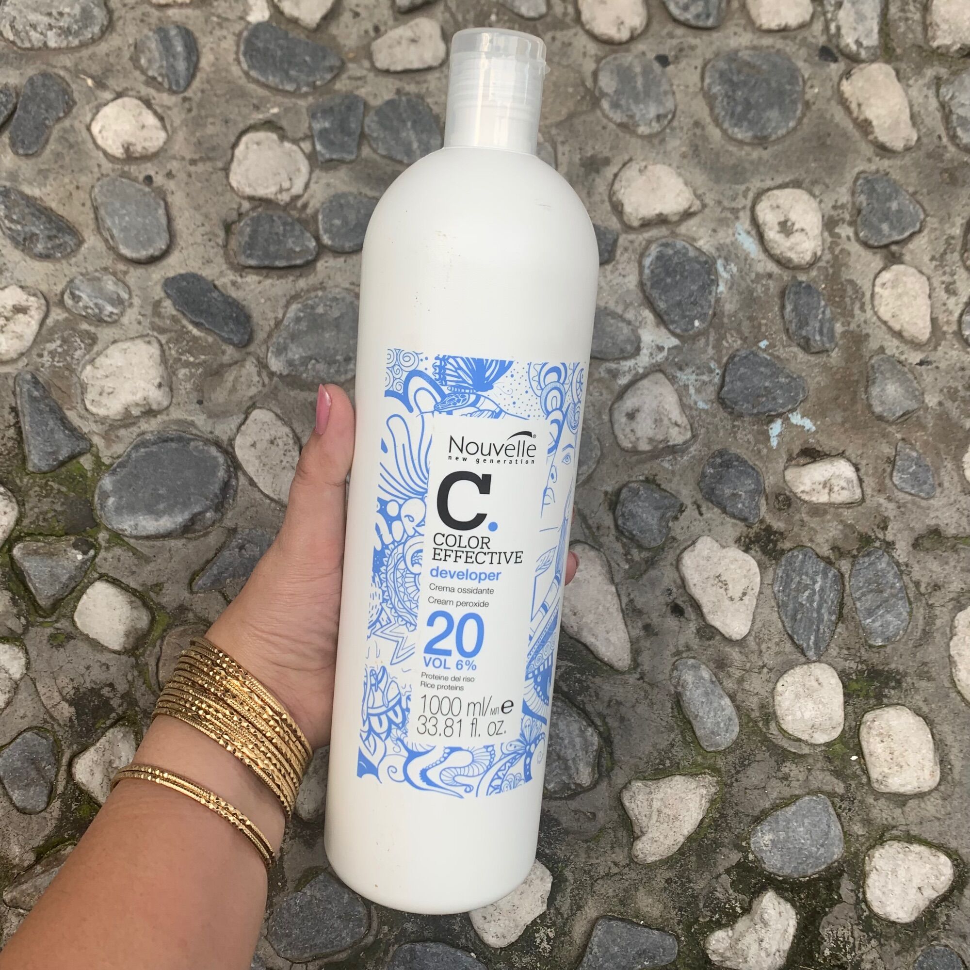 [HCM]OXY TRỢ NHUỘM Ý NOUVELLE 1000ml