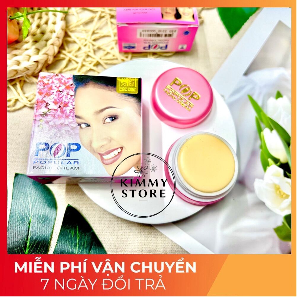 [HCM]Lẻ hộp 5g kem dưỡng trắng da pop thái