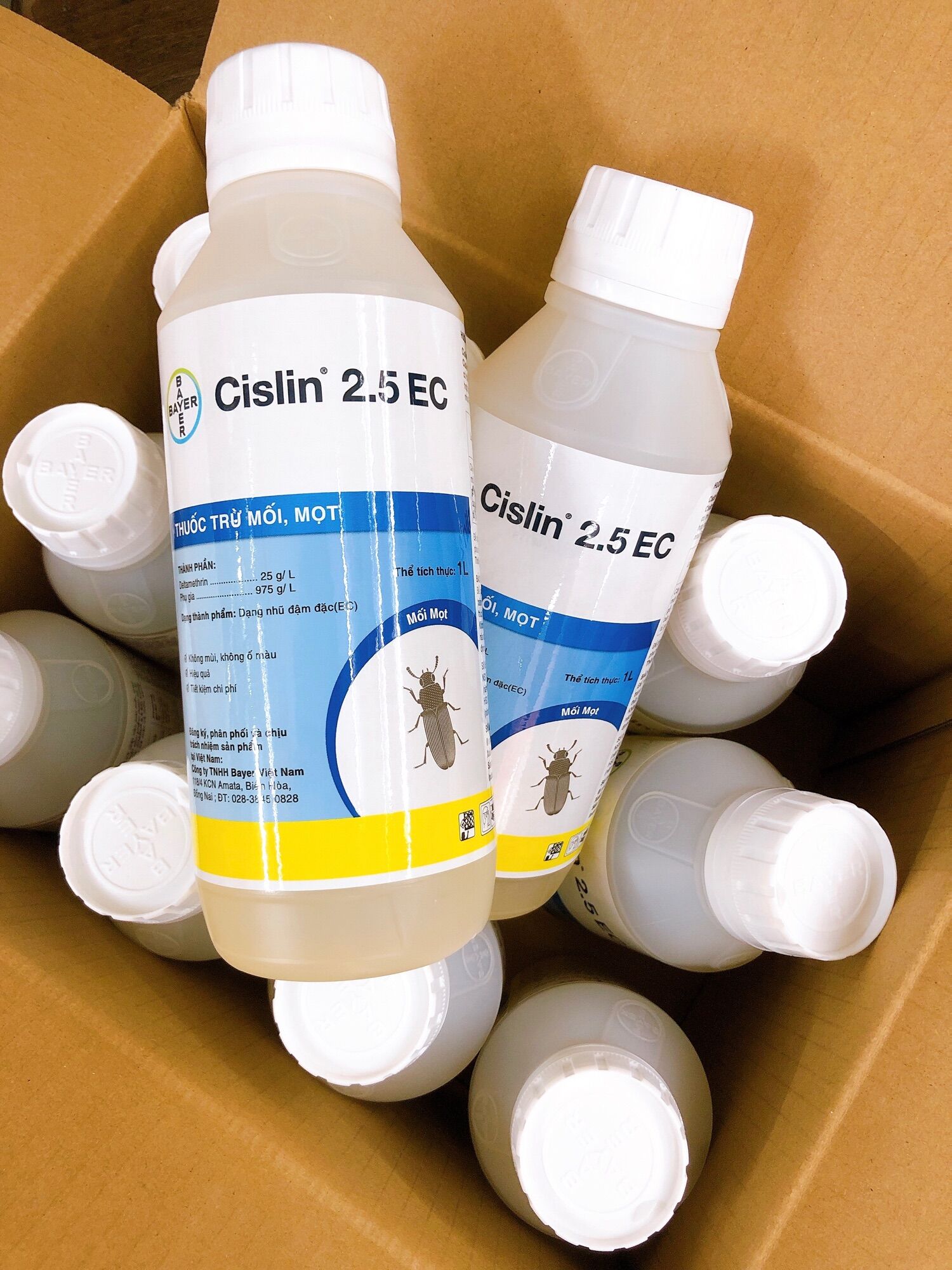 Chế phẩm phòng, diệt mối - mọt CISLIN 2.5EC (1000ml)