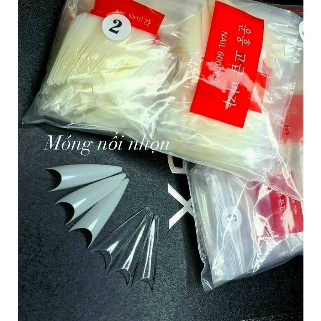 Móng nối nhọn dài 600 móng típ hàn