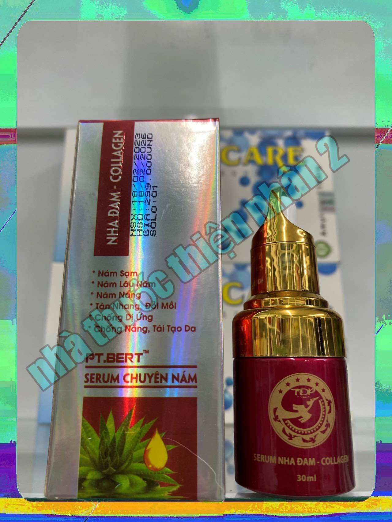 Serum nám nha, tàn nhang , se khít lỗ chân lông, đam Collagen pt bert