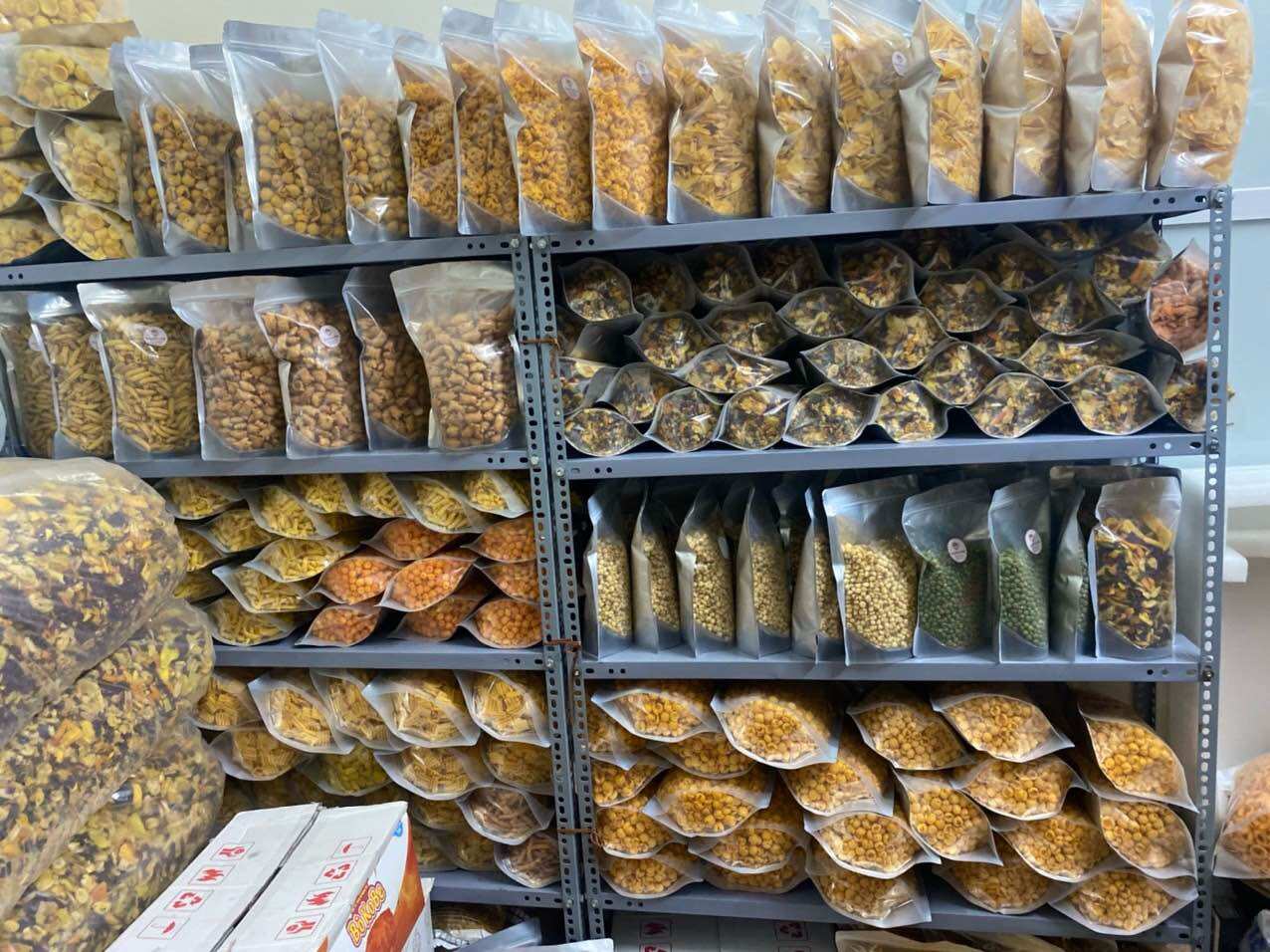 500gr snack quẩy cá phồng (Túi zip)
