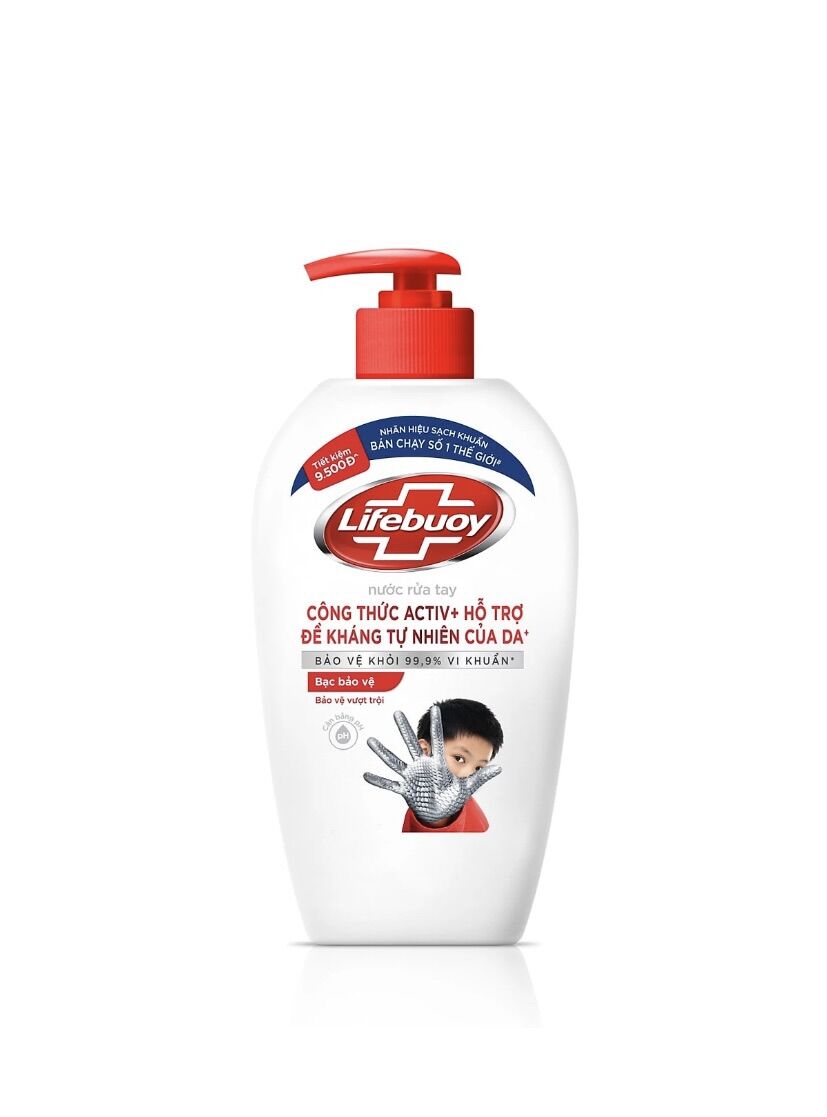 Nước rửa tay Lifebuoy 450g (444ml) -1 chai