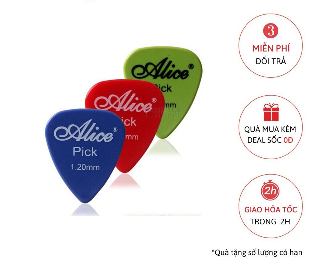 5 cái pick gảy đàn guitar