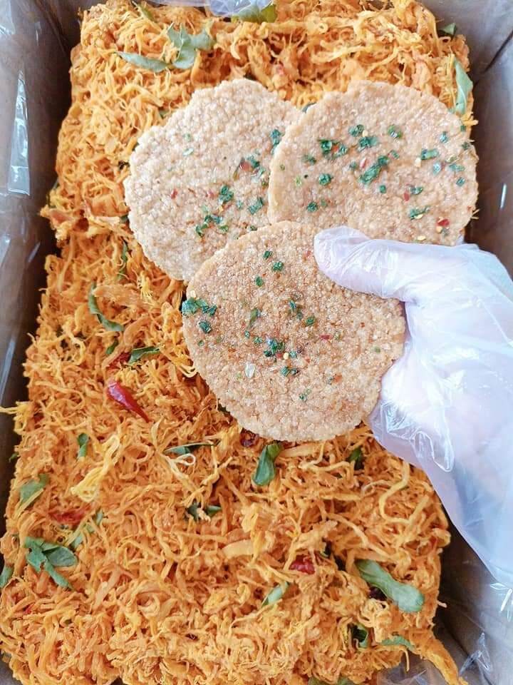 Cơm cháy khô gà hủ #70k 500gr