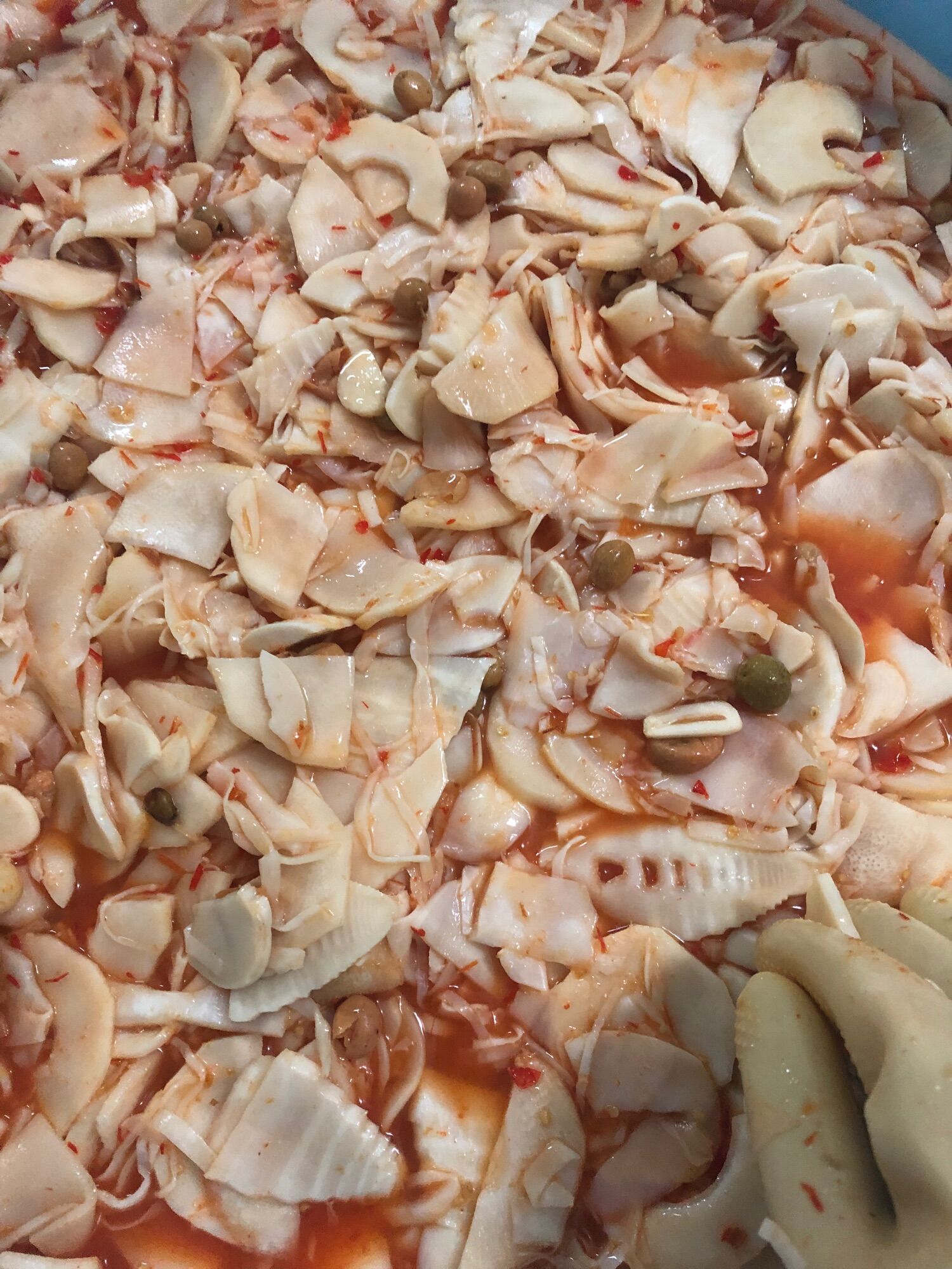 Măng ớt mắc mật bình 70k/ lọ 1,5kg