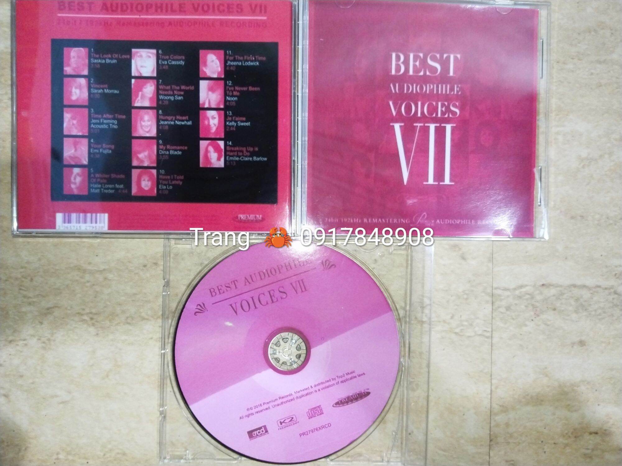 Bộ 7CD Best Voice Audio Phile