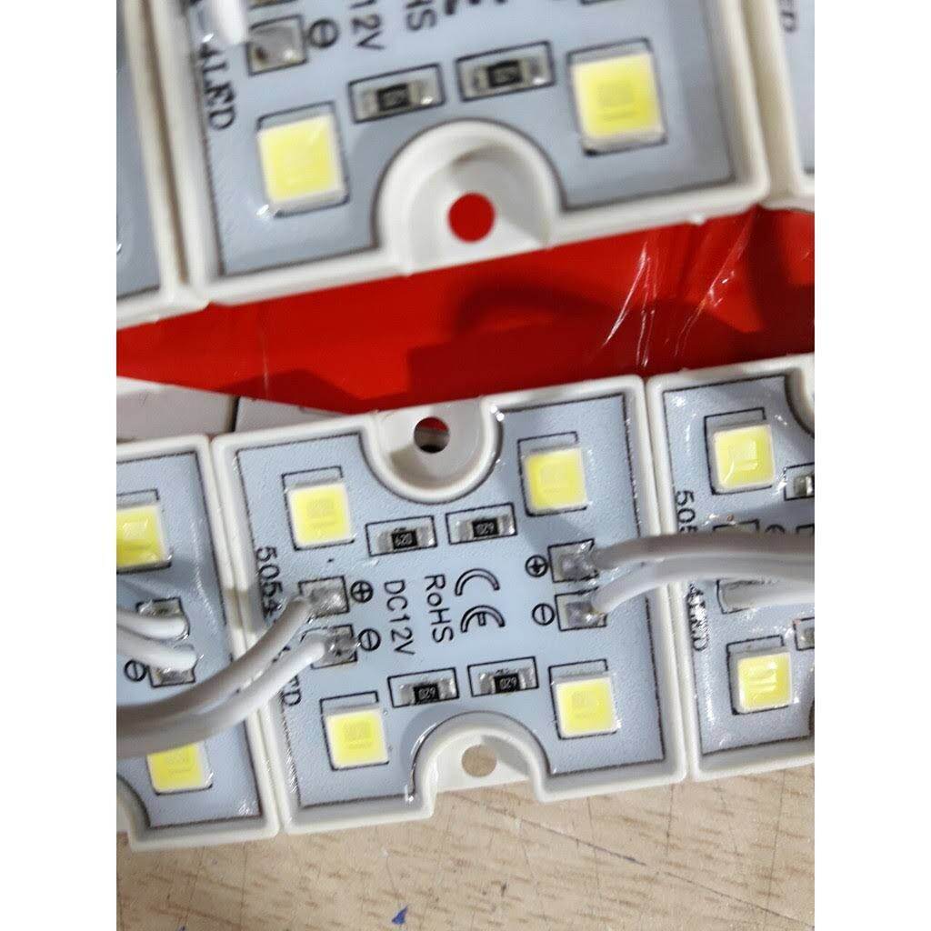 Led Modul 4 bóng Samsung - 1 vỉ 20 thanh 4 mắt led 12v
