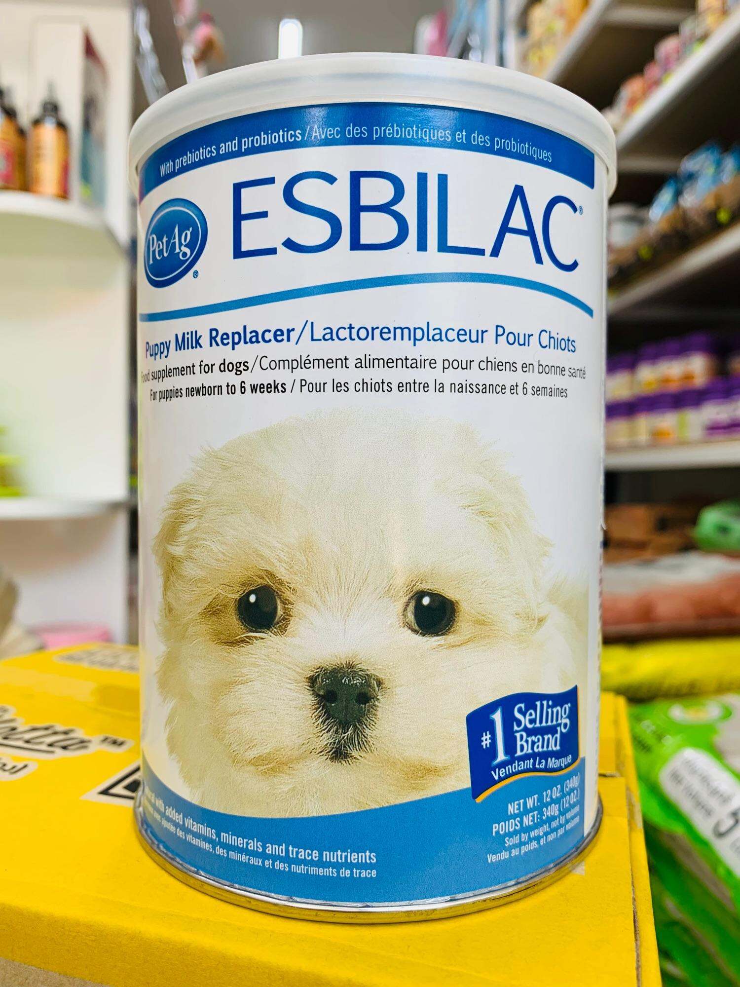 Sữa bột dành cho chó sơ sinh Esbilac Powder 340g