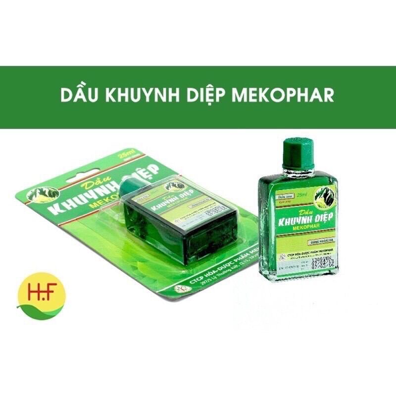 Dầu khuynh diệp mekophar 25ml cho mẹ và bé - ảnh sản phẩm 1