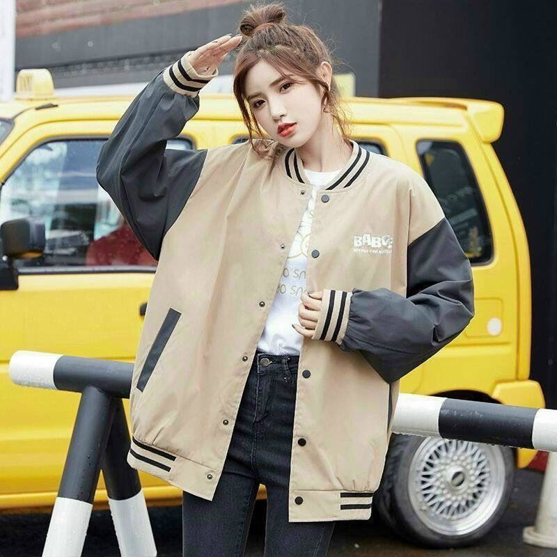 Áo khoát dù 2 lớp in kiểu bomber K039