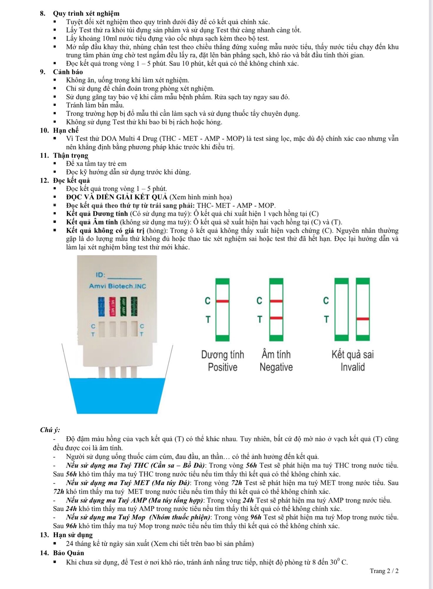 DOA Multi 4 (THC - MET - AMP - MOP)