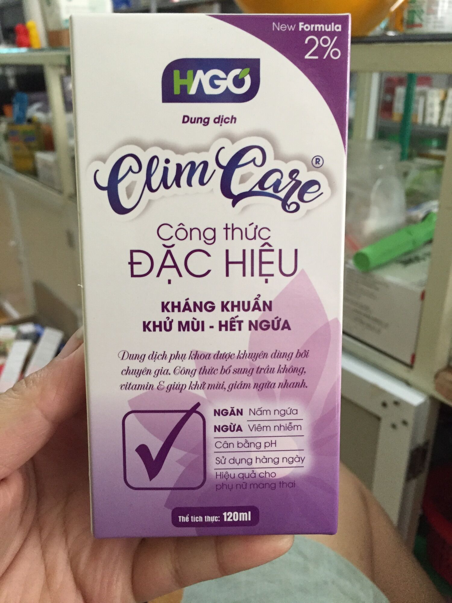 Dung dịch vệ sinh phụ nữ Clim care