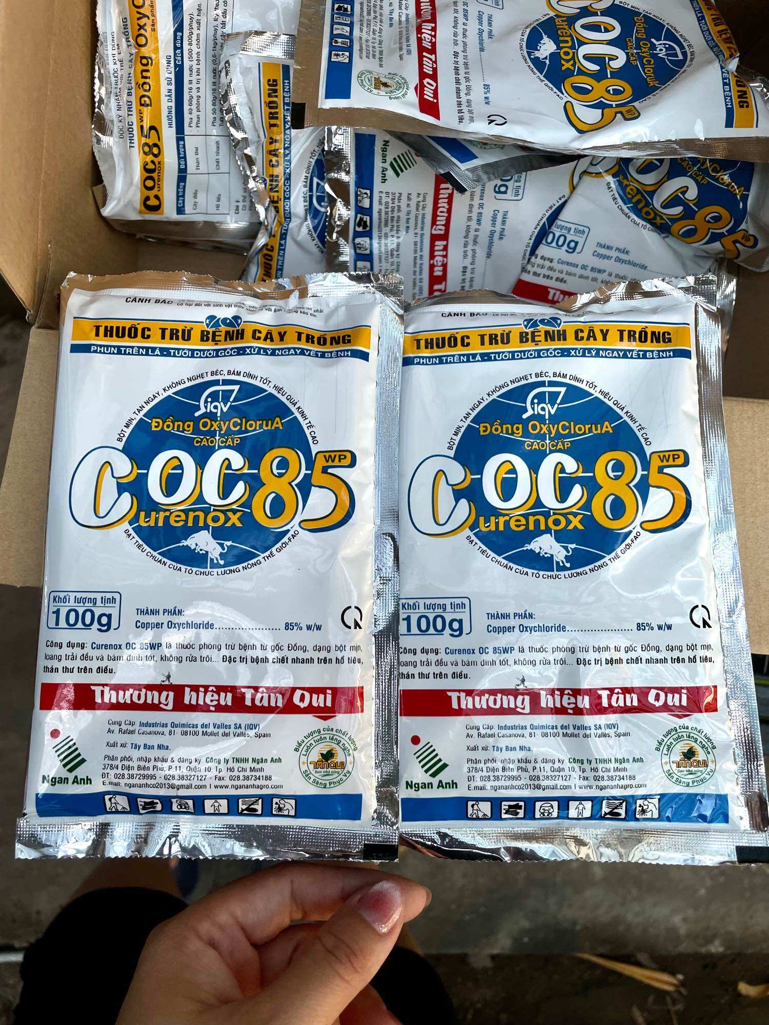COC 85 gói 100gr - Phòng trừ Nấm Bệnh