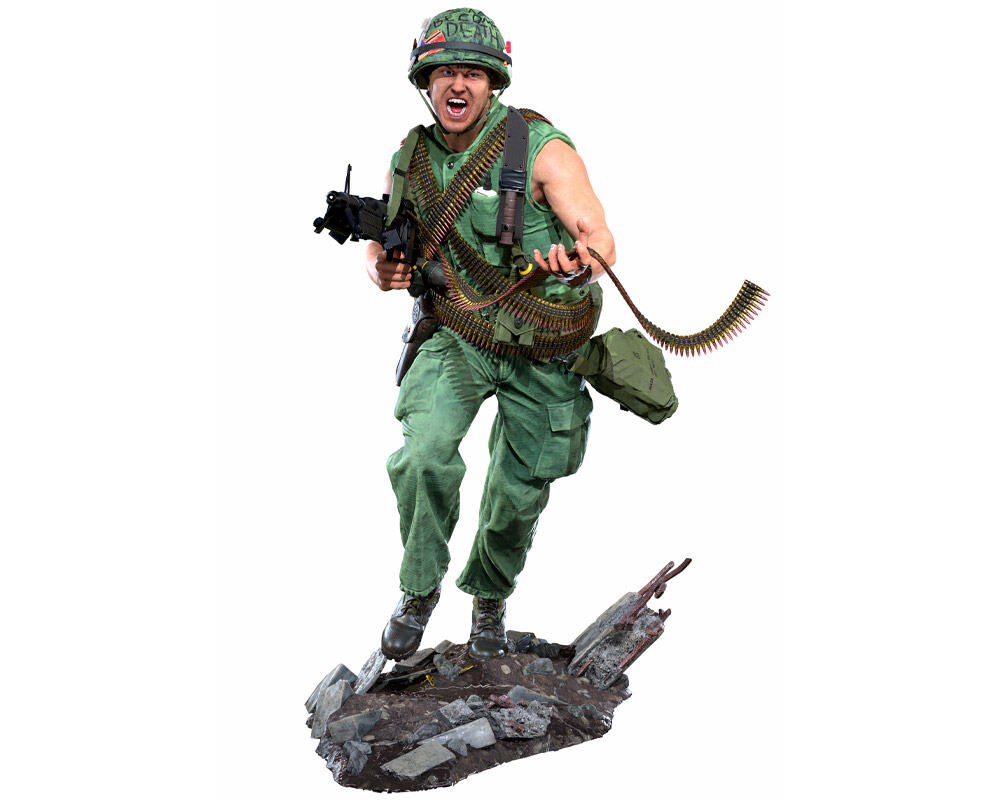 Yuanmanju mô hình nhựa cây gk 1/35 mô hình trắng làm thủ công binh lính hiện đại 116rbj