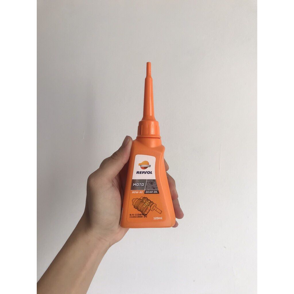 [HCM]Chai 120ml Nhớt láp repsol Repsol Moto Gear Oil 80ư90