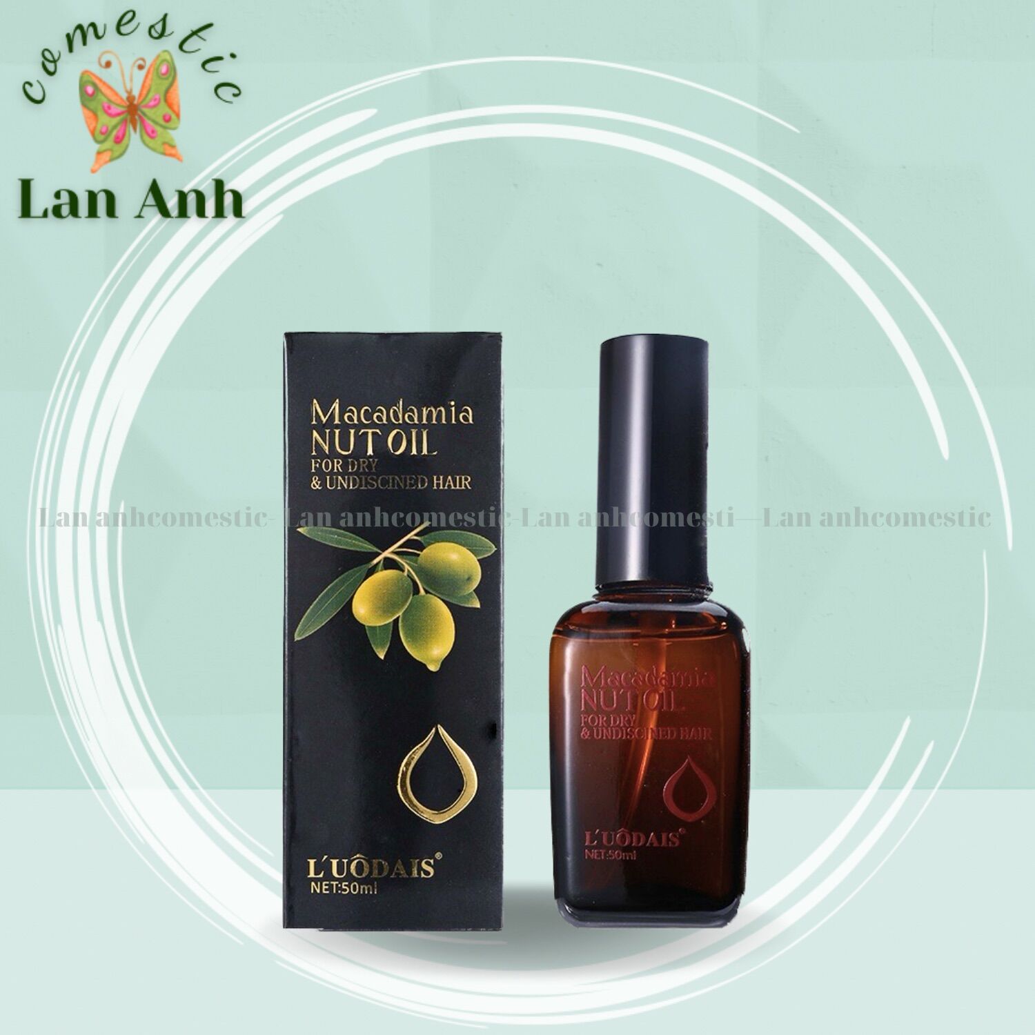 Tinh dầu dưỡng tóc Oliu Luodai Macadamia Nut Oil 50ml tinh dầu oliu