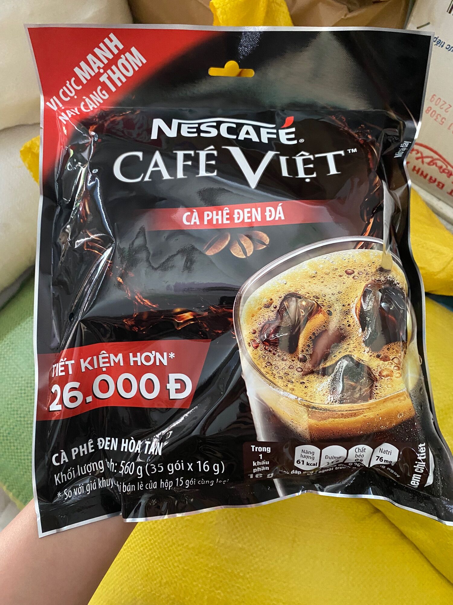Cà phê Việt đen đá