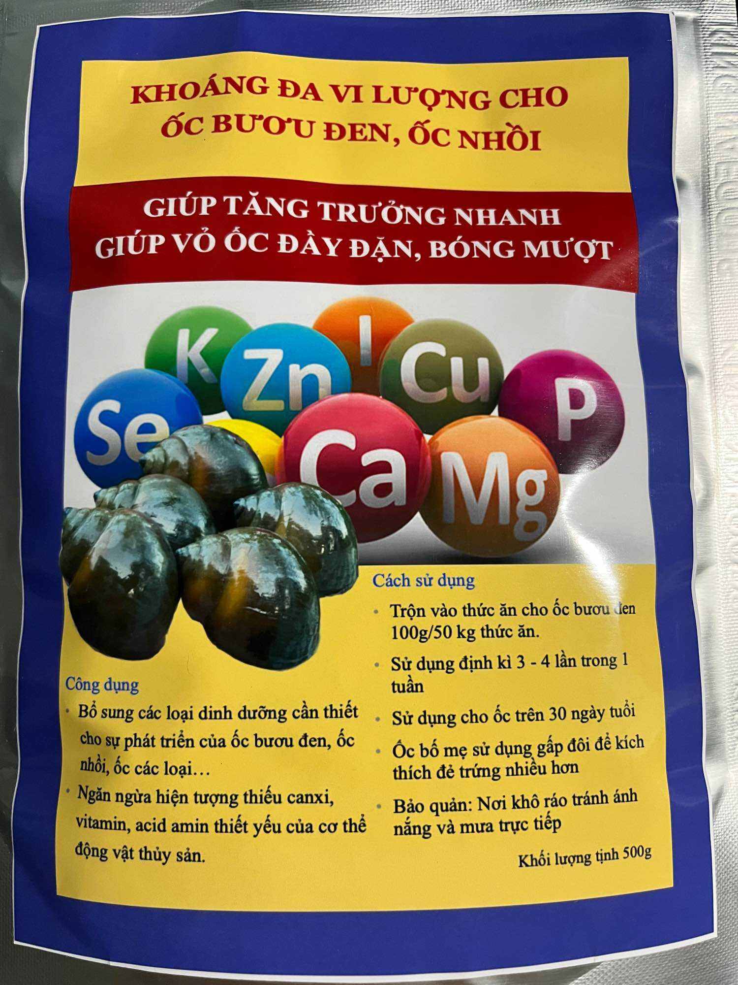 Khoáng đa vi lượng(500g)