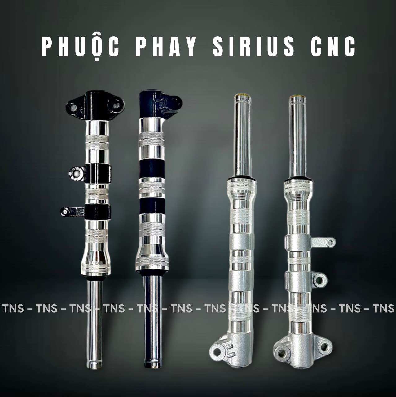 Phuộc phay sirius - Phuộc trước sirius 50/110 phay thái