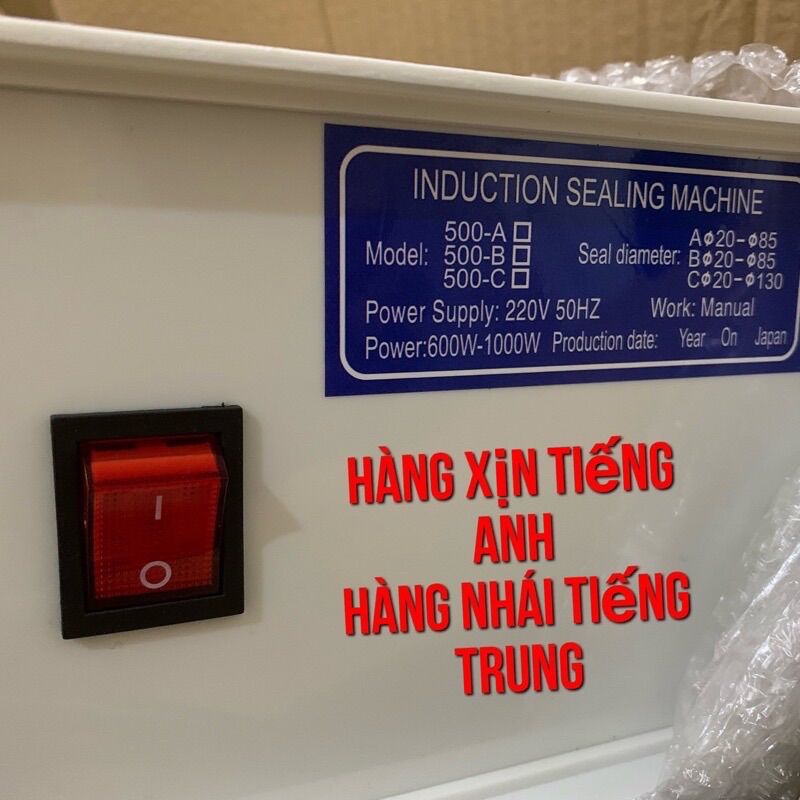 MÁY DÁN MÀNG SEAL CHAI LỌ 500A