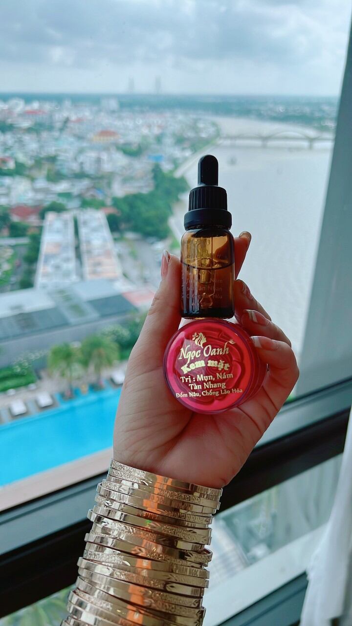 Combo kem face Ngọc Oanh trị mụn nám