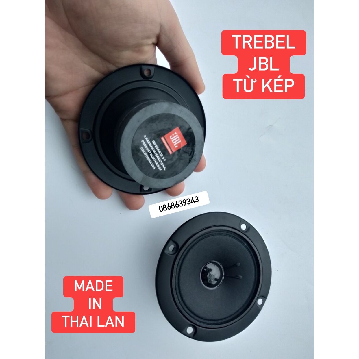 1 ĐÔI LOA TREBLE 2 TỪ JBL NHẬP KHẨU -GIÁ 1 ĐÔI (TẶNG TỤ VÀNG 3.3m 250v XỊN )