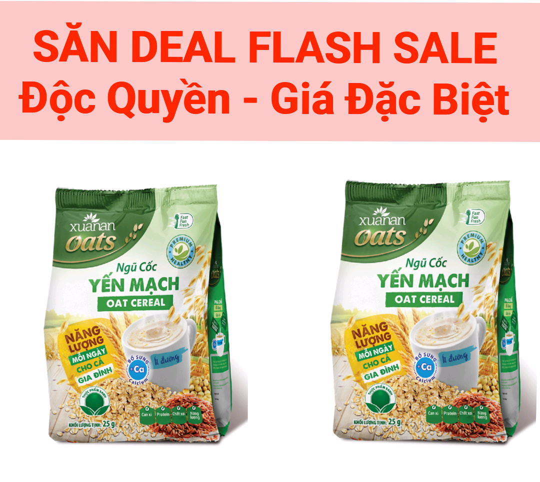 [HCM]Ngũ Cốc Yến Mạch Ít Đường 400g