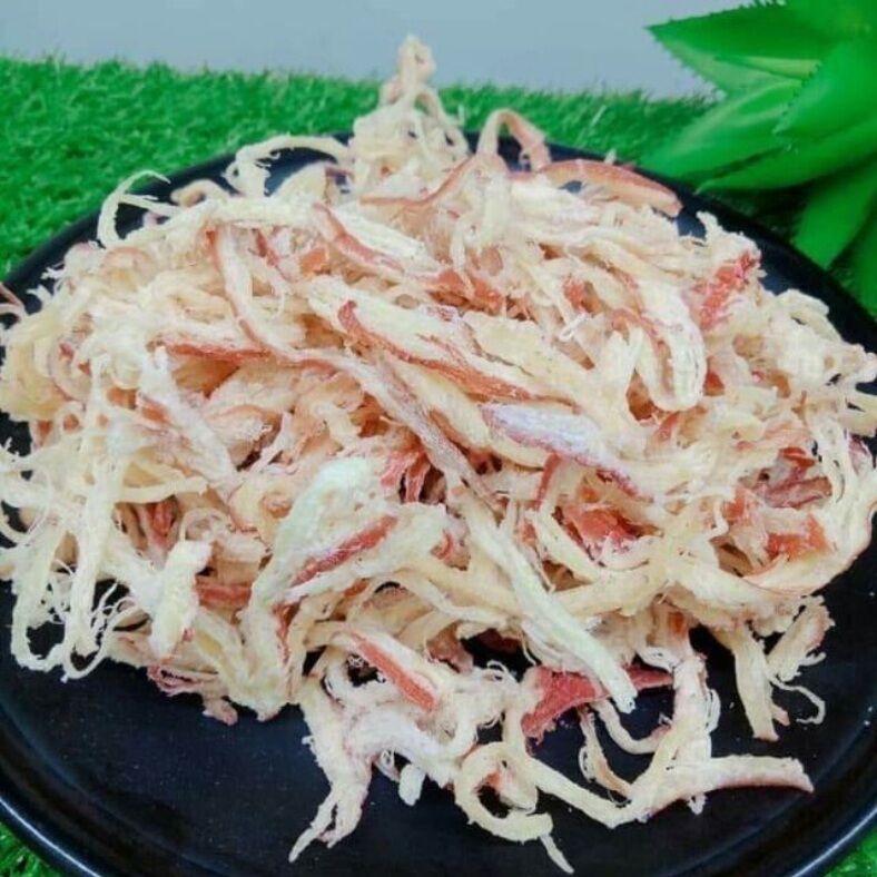 mực hấp nước dừa hộp 200g