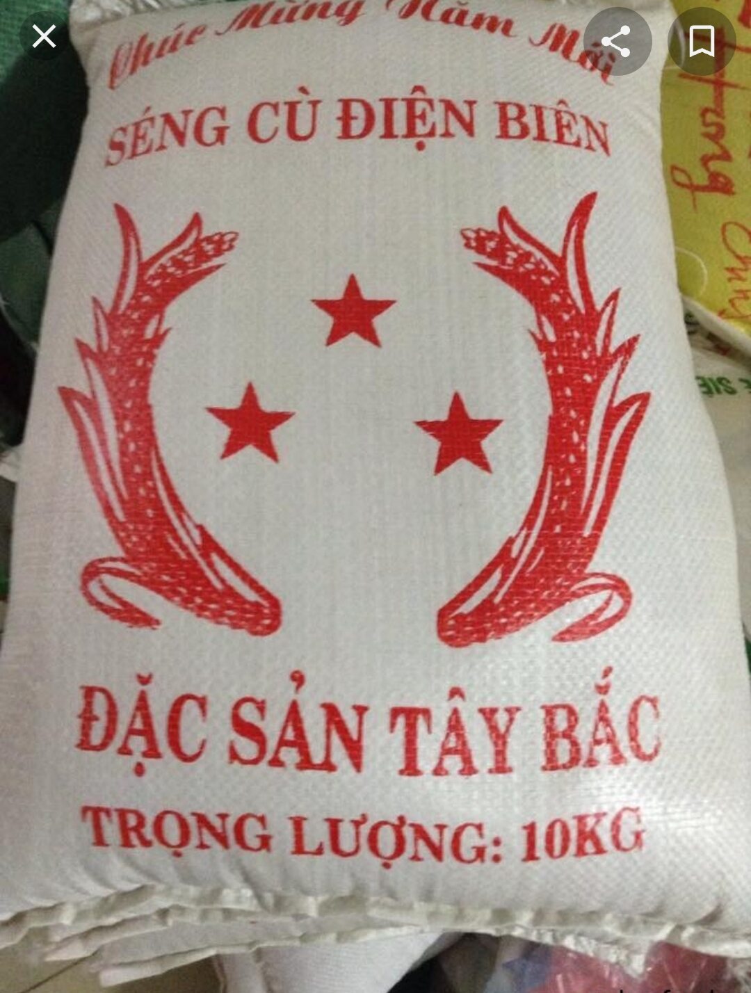 2kg gạo séng cù tròn Điện Biên đặc sản Văn Chấn, Yên Bái dẻo, thơm bao ngon