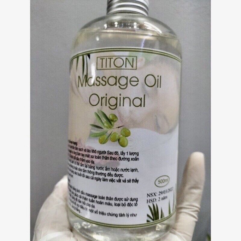 Tinh Dầu Massage BODY Không Mùi 500ml
