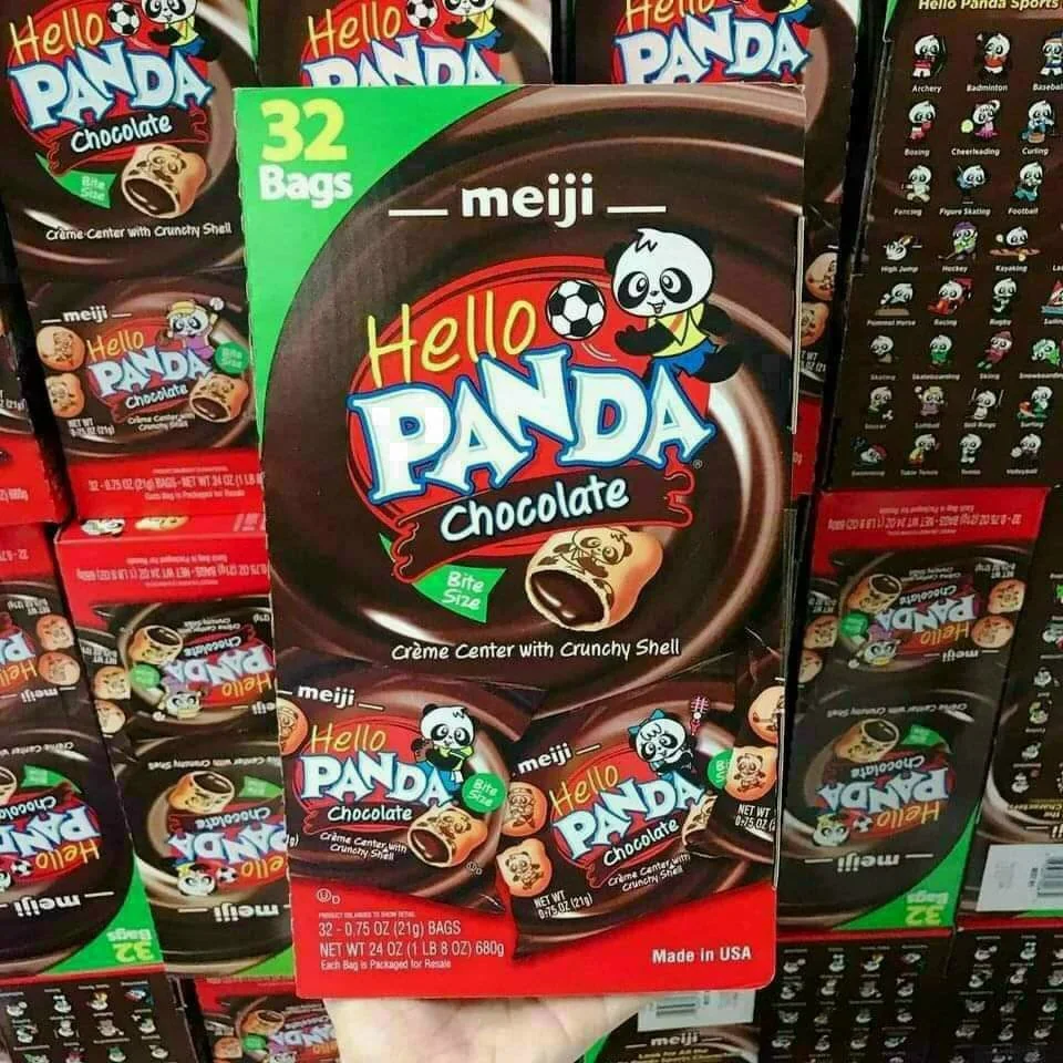 Bánh Meiji Hello Panda (680g)