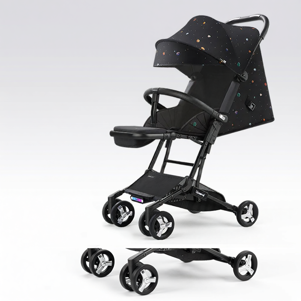 Smart Lightweight Stroller for Newborns
